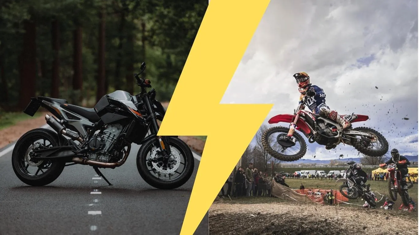 Street Bikes vs. Dirt Bikes