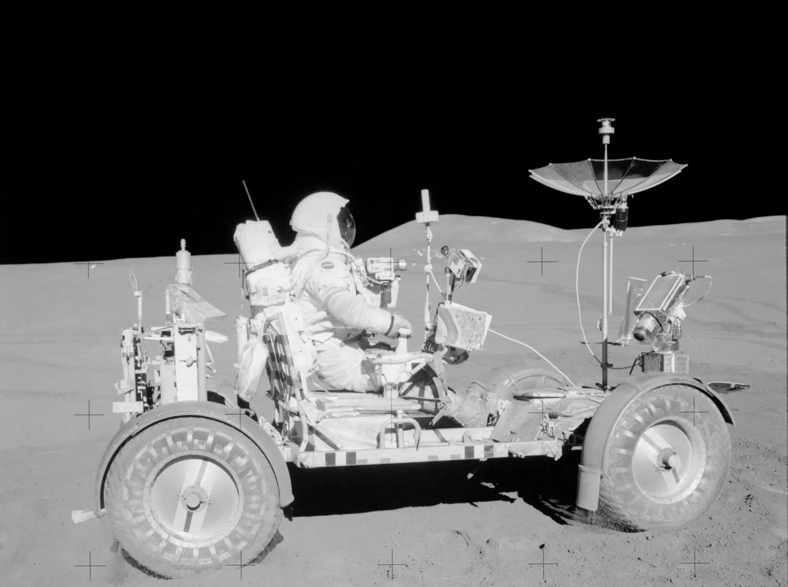 car that drove on the moon