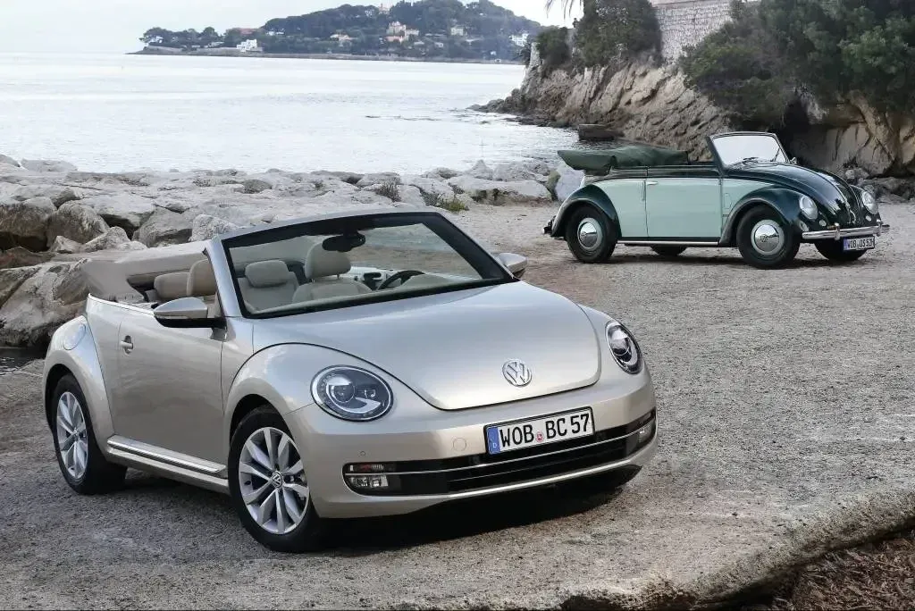 shape of the Volkswagen Beetle